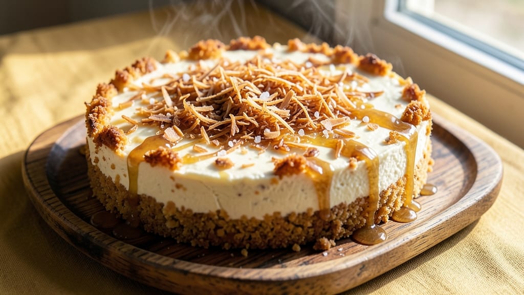 Baked Coconut Cheesecake Recipe: Tropical Creaminess Without Watery Centers