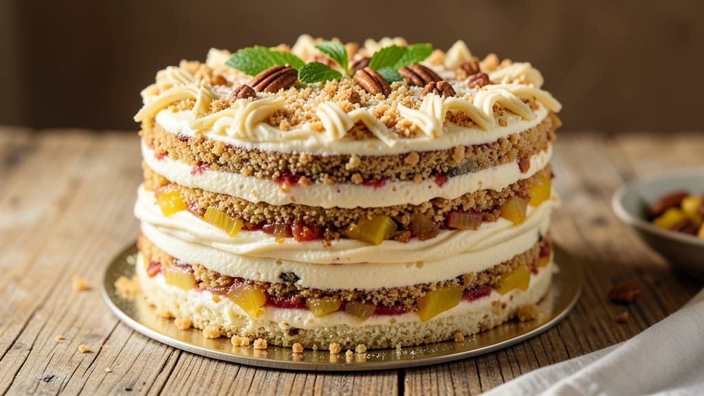 Award-Winning Hummingbird Cake Recipe: Pineapple-Banana Swirl With Crunchy Streusel Top