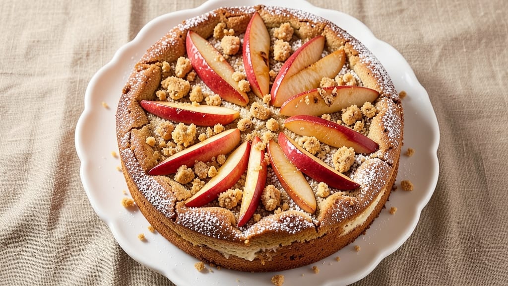 Apple and Amaretti Cake Recipe: Nutty Crunch Meets Moist Apple Layers