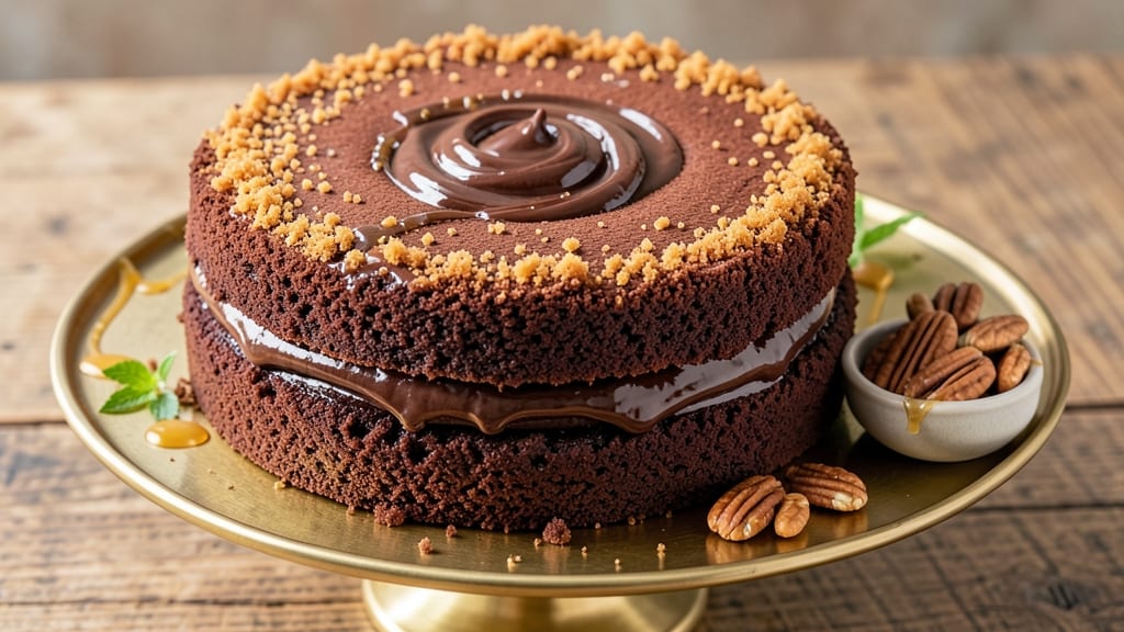Award-Winning German Chocolate Cake Recipe: Peanut Butter-Caramel Swirl That Wins Judges