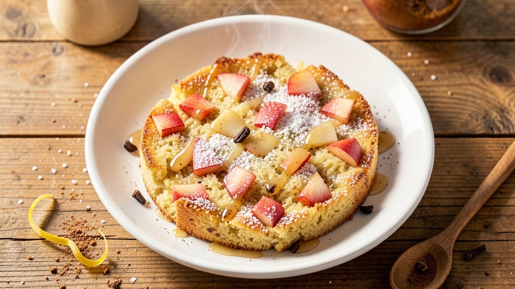 Apple Rice Cake Recipe: Crispy Edges and Savory Apple Filling