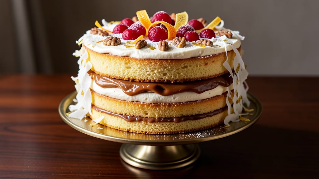 American Christmas Cake Recipe: Holiday Spice and Rum-Soaked Magic