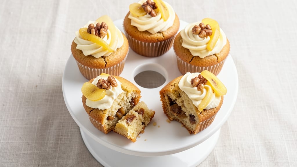 Banana Cupcake Recipe Using Cake Mix: Frosting-Pipe Magic for Effortless Height