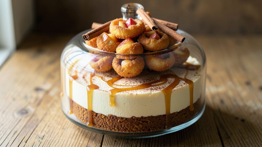 Apple Fritter Cheesecake Recipe: Crispy Bites With Gooey Caramel Core