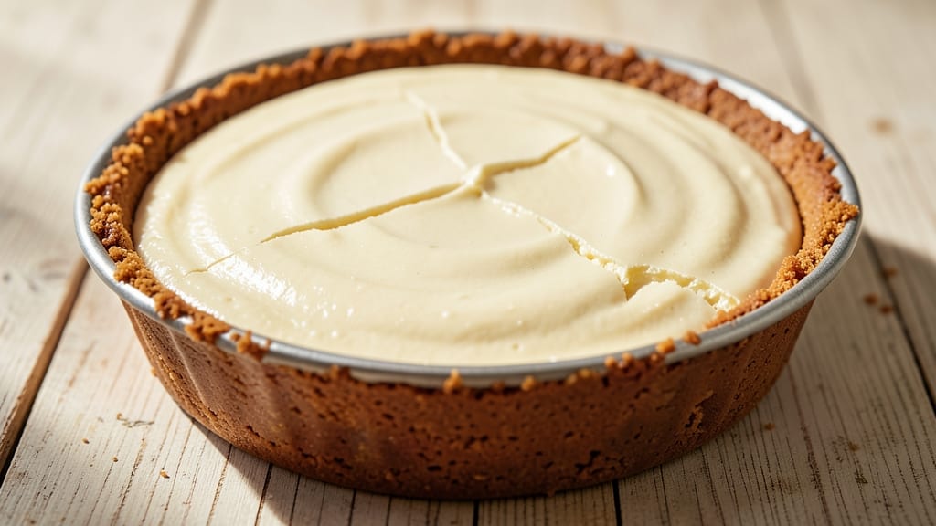 Baked Plain Cheesecake Recipe: No-Crack Secret for Silky Texture