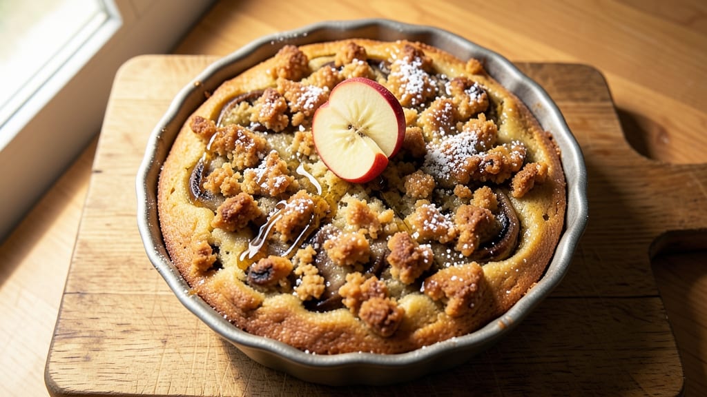 Banana Cake Recipe by Sanjeev Kapoor: Spiced Rum Swirl and Buttery Streusel Crown