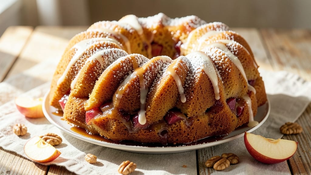Apple Pie Filling Bundt Cake Recipe: Spiced Apple-Cream Cheese Fusion in One Bowl