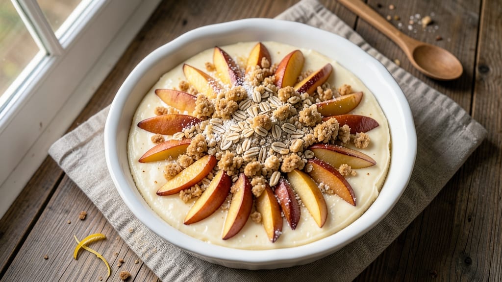 Apple Crumble Cheesecake Recipe UK: Buttery Streusel Crown Over Spiced Apple Filling