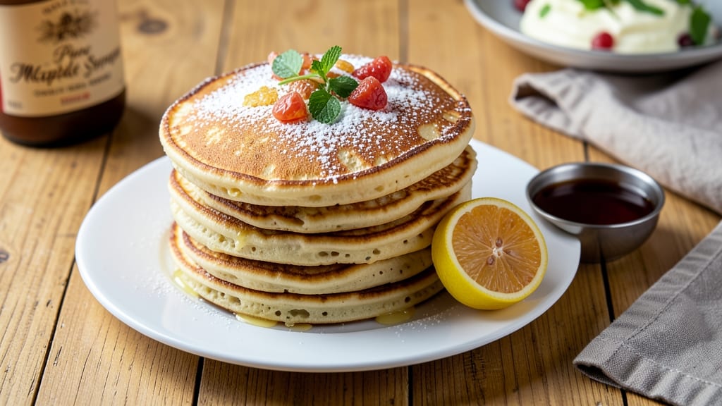 American Sweet Pancakes Recipe: Fluffy Stacks With Maple-Butter Swirls