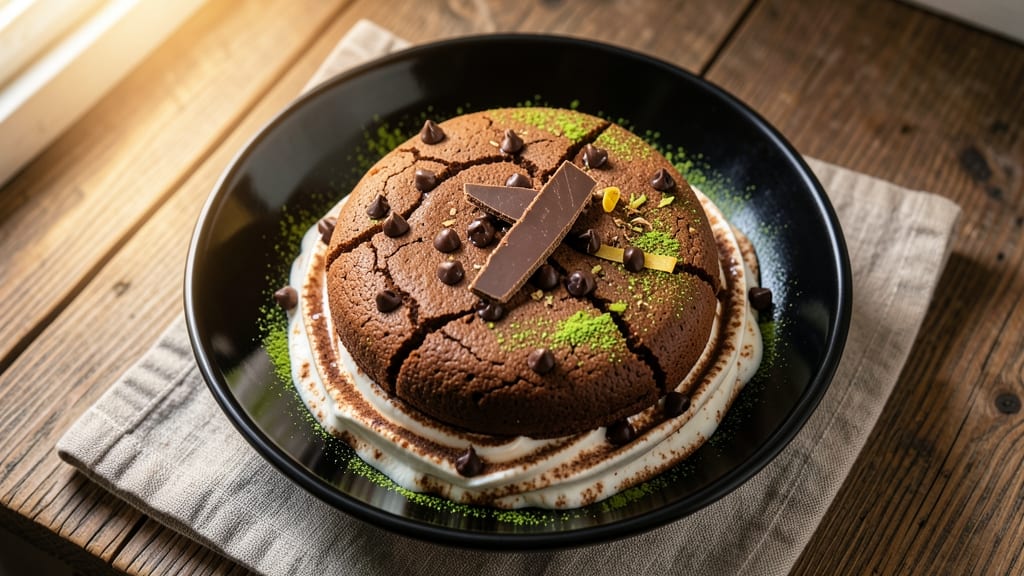 Asian Mocha Cake Recipe: Dark Chocolate Depth Meets Matcha Twist