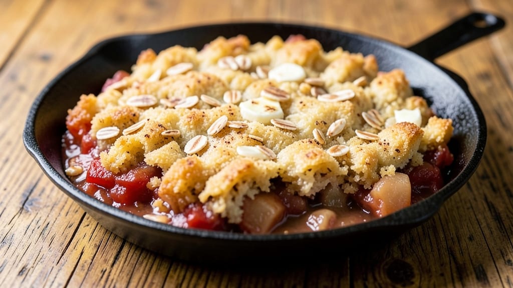 Apple Crisp Recipe With Cake Mix and Pie Filling: No-Bake Streusel Crown Over Warm Spiced Layers