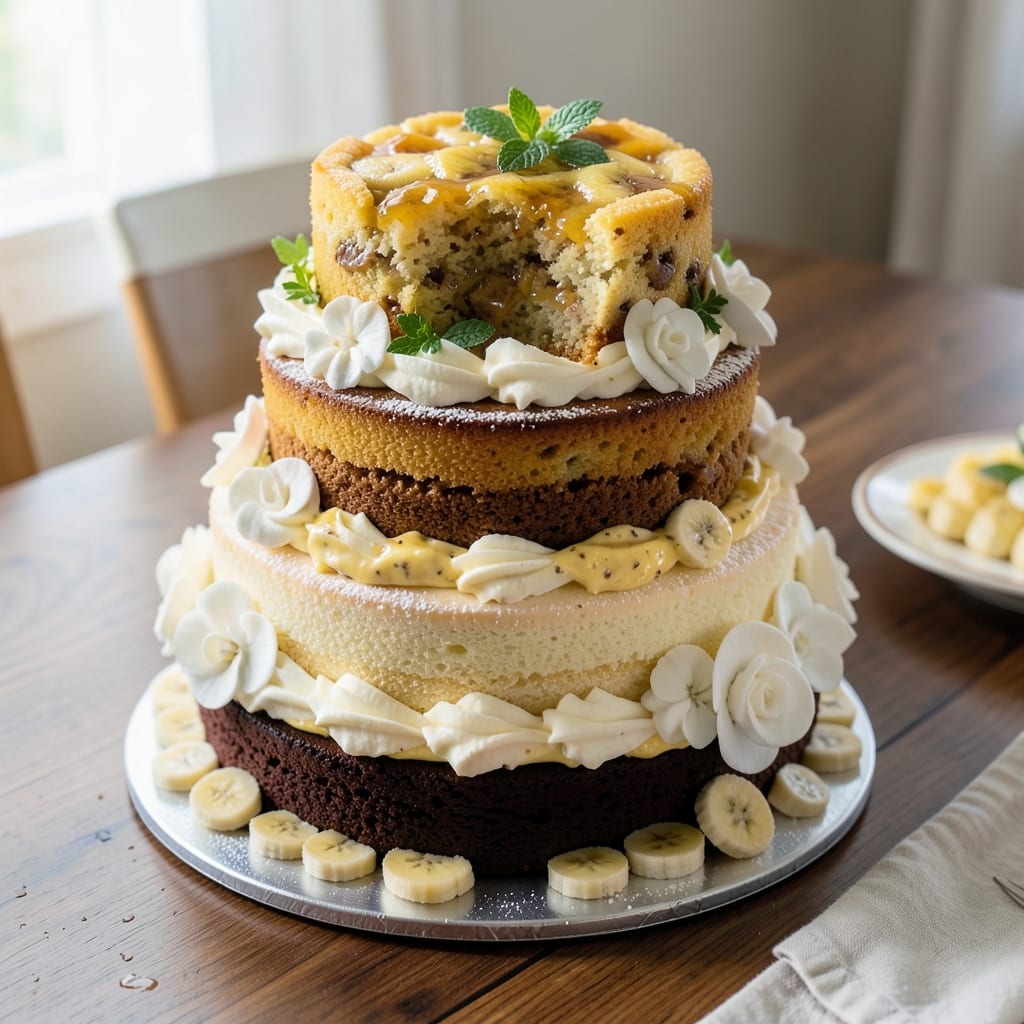 Banana Cream Wedding Cake Recipe: Elegant Layers With Velvety Frosting