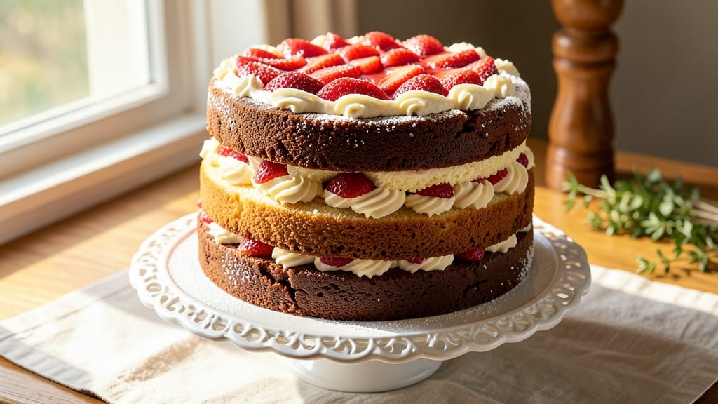 Amish Neighbor Cake Recipe: Homestyle Layers With Buttery Streusel Crown