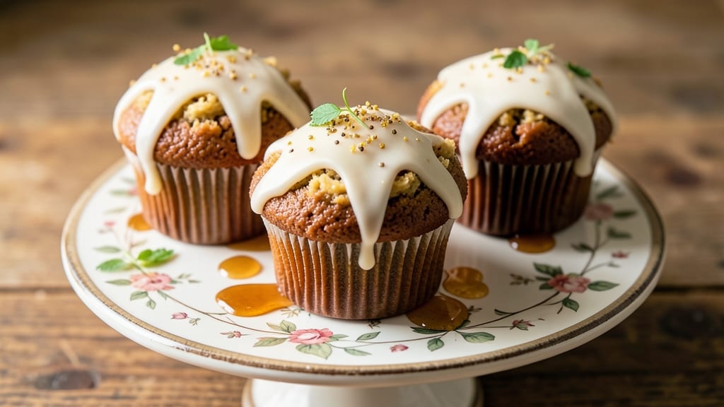 Banana Oat Cupcake Recipe: Fluffy Vanilla-Banana Swirls With Nutty Oat Crunch