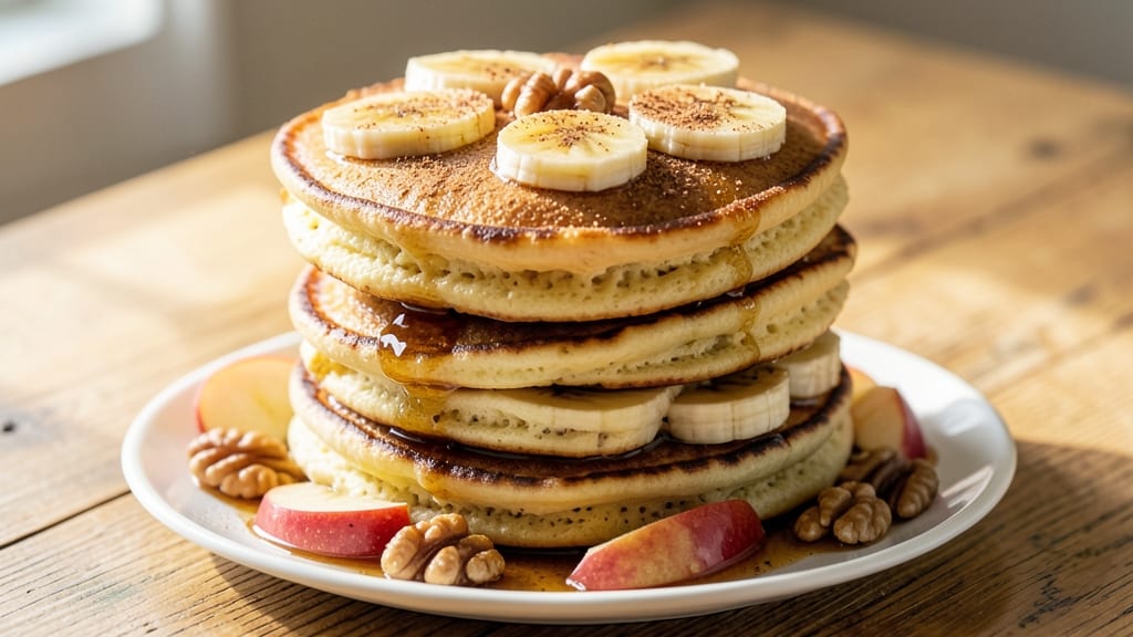 Banana Apple Pancakes Recipe: Warm Spice and Caramelized Fruit Harmony