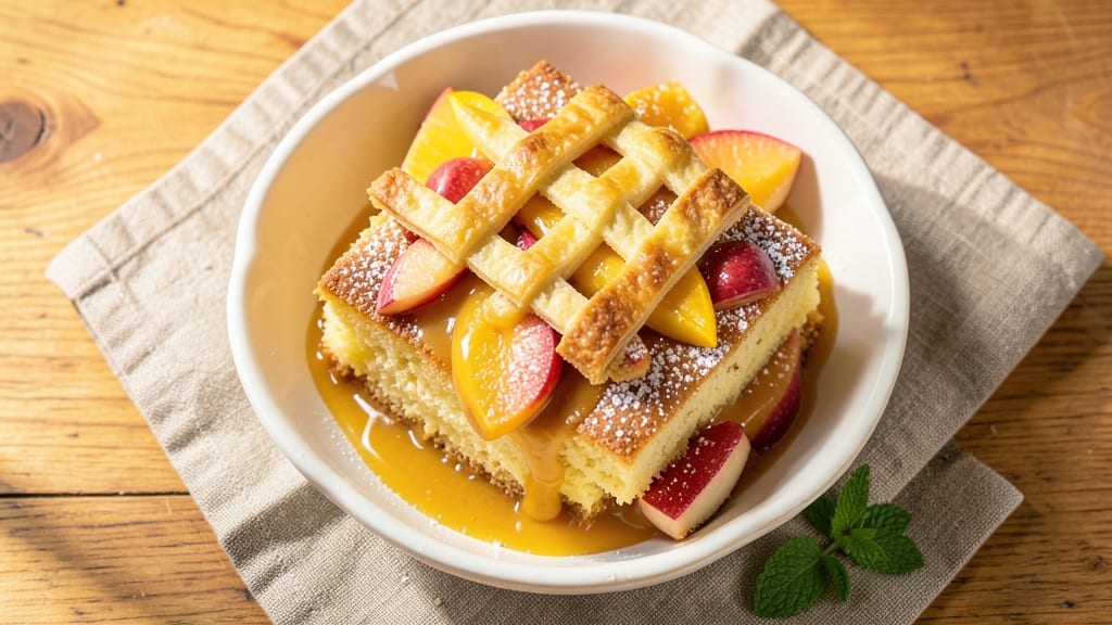 Alphonso Mango Cake Recipe: Golden Caramelized Top and Juicy Fruit Layers