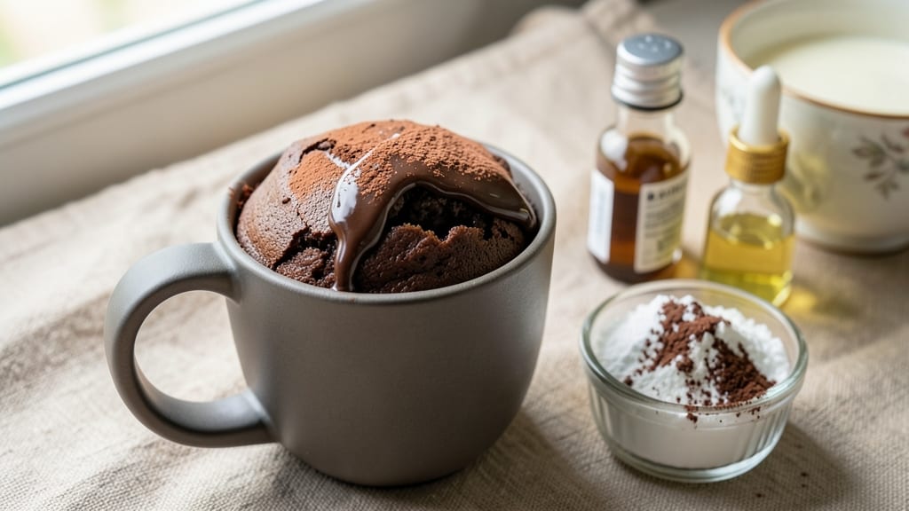 Amazing Mug Cake Recipe: Microwave-Melted Chocolate Fudge Magic