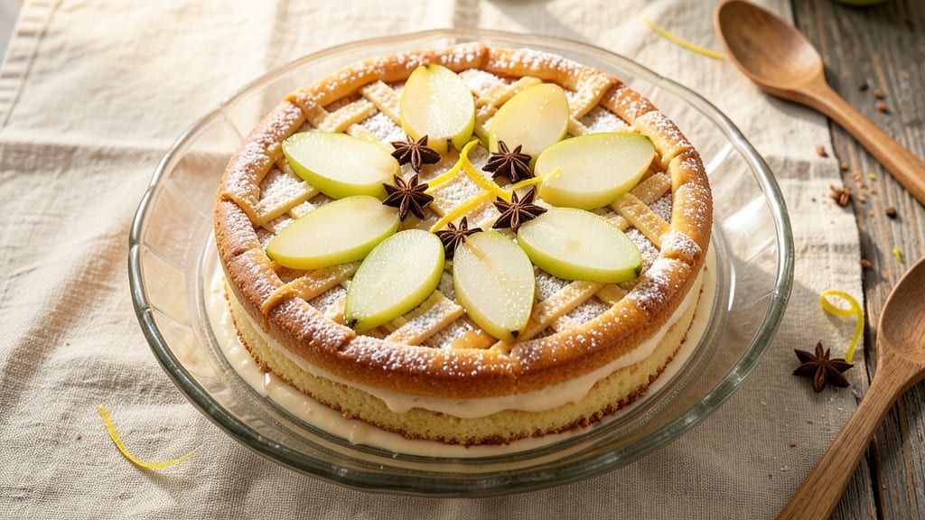 Asian Pear Cake Recipe: Subtle Sweetness With Buttery Streusel Crown