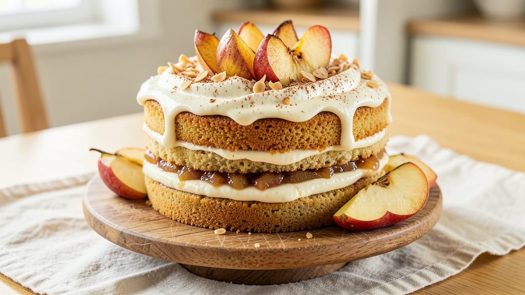 Apple Yogurt Cake Recipe UK: Spiced Rum Swirl With Golden Streusel Crown