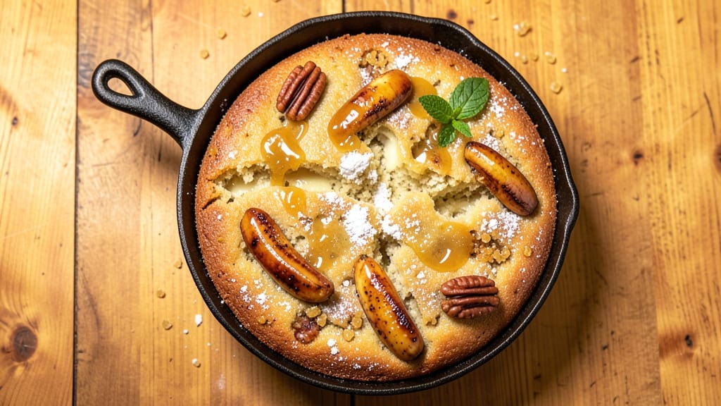 Banana Cake Recipe With Margarine: Golden Streusel Crown Over Ultra-Moist Layers