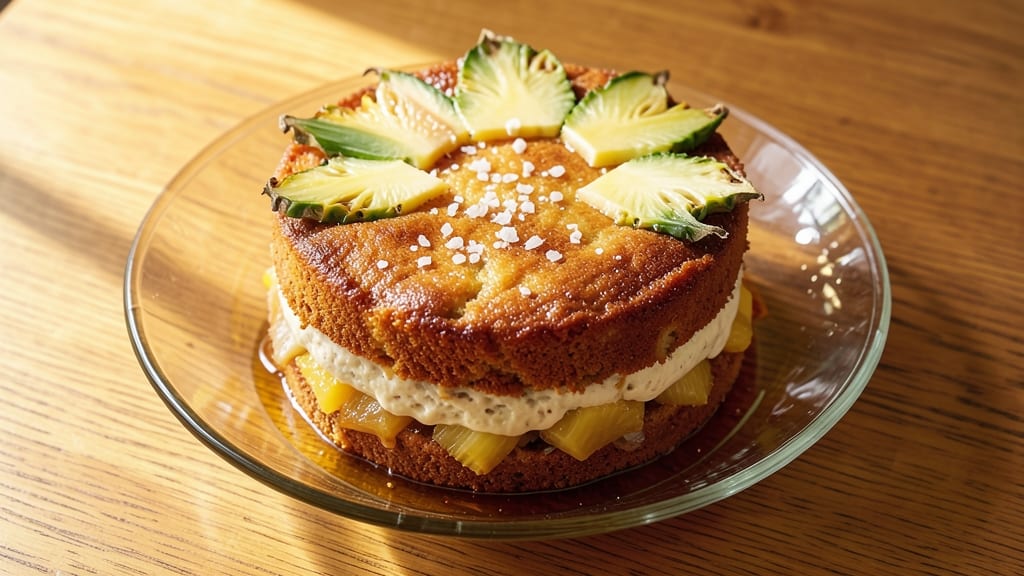 Ananas Cake Recipe: Tropical Pineapple Layers With Buttery Streusel Crown
