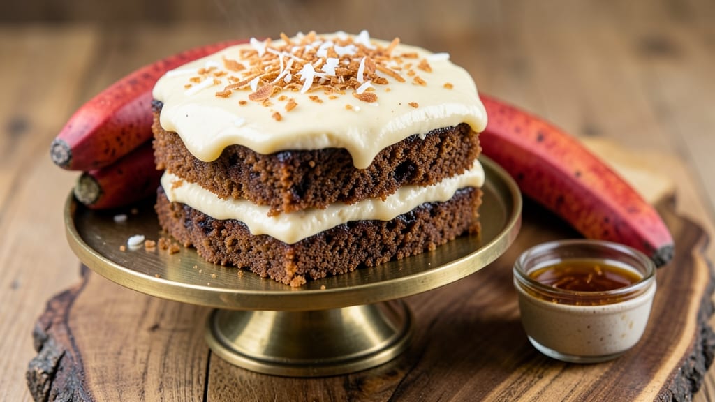 Bahamas Banana Cake Recipe: Spiced Rum Swirl With Caramelized Top