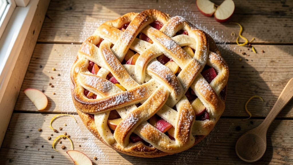 Apple Pie Cheesecake Braid Recipe: Twisted Layers of Spiced Apple and Creamy Cheesecake