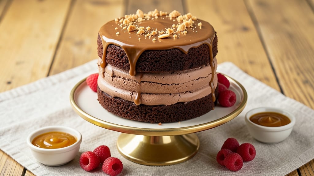 Amaretto Chocolate Cake Recipe: Nutty Liqueur Swirls With Fudgy Layers