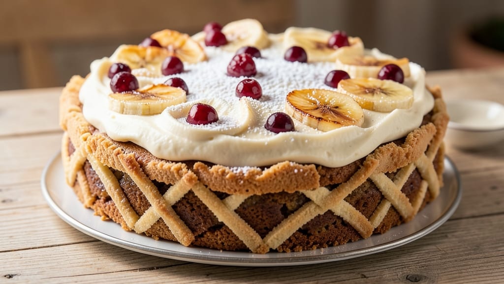 Banana Cranberry Cake Recipe: Tart-Sweet Swirls With Buttery Streusel Crown