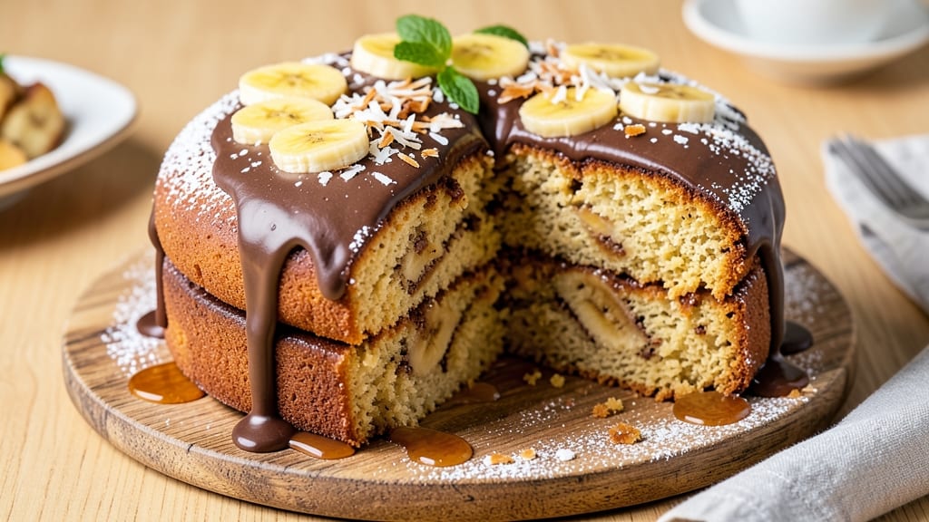 Banana Cake Recipe With Lots Of Bananas: Ultra-Moist Layers From Pureed Fruit