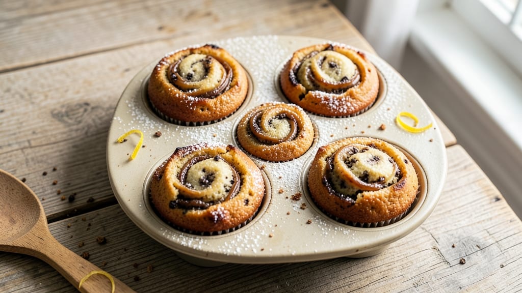 Banana Coffee Cake Muffins Recipe: Banana Swirl Magic in Mini Servings