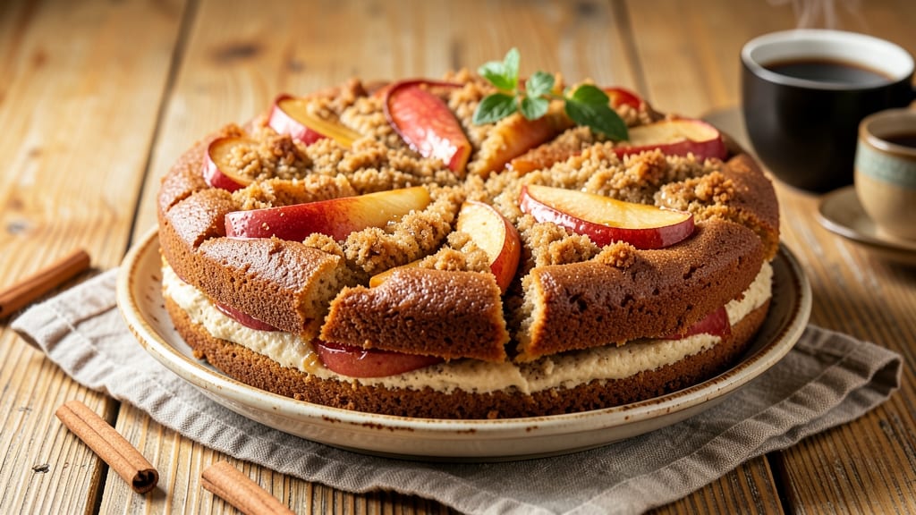 Apple Coffeecake Recipe: Coffee-Infused Streusel That Absorbs Like Magic