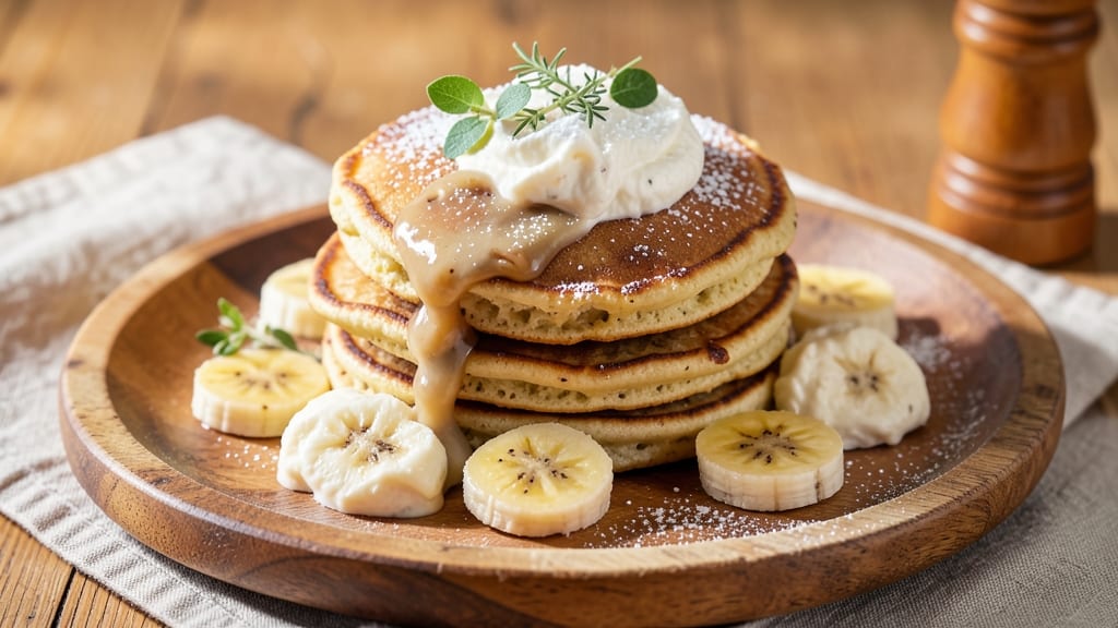 Banana Pancake Recipe BLW: Fluffy Stacks With Caramelized Banana Swirls