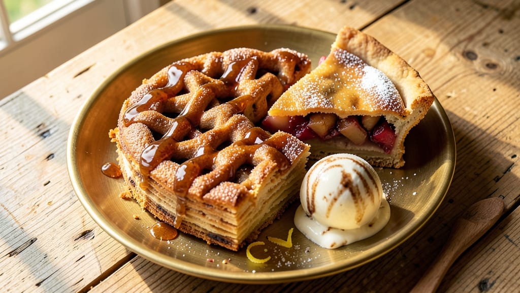 Apple Pie Funnel Cake Recipe: Crispy Batter Dipped in Caramelized Apple Filling