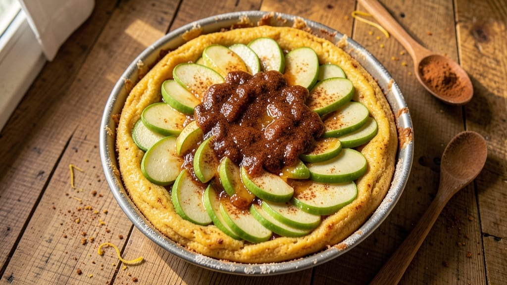 Apple Upside Down Cake Recipe With Cake Mix: Caramelized Apples and Buttery Streusel Crown