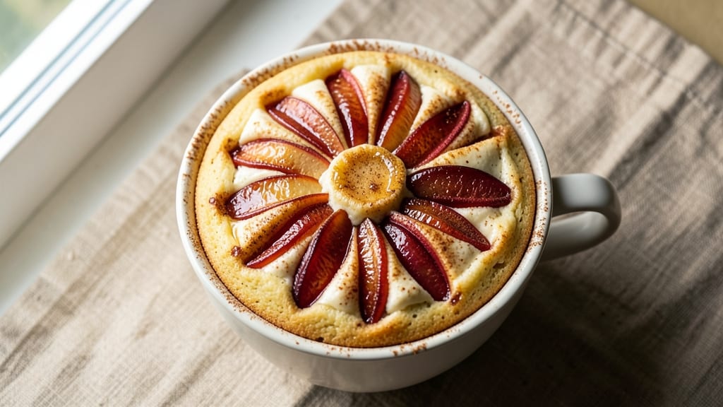Apple Cinnamon Cottage Cheese Mug Cake Recipe: Warm Spice Swirl in One-Minute Mix