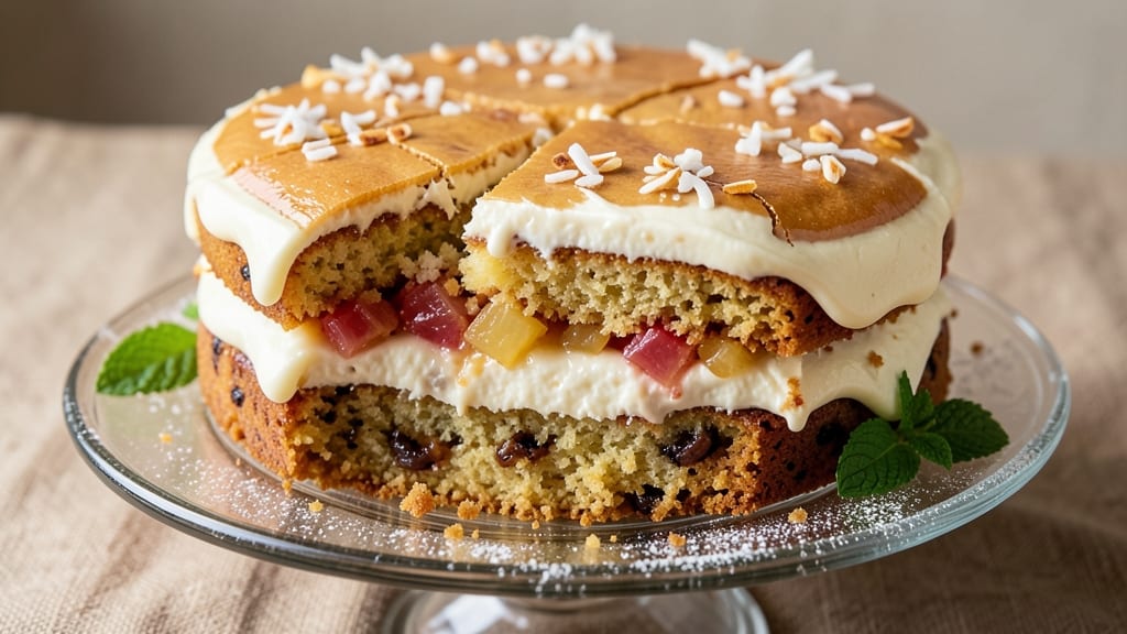 Banana Cake Recipe with Crushed Pineapple: Tropical Twist That Feasts Your Eyes