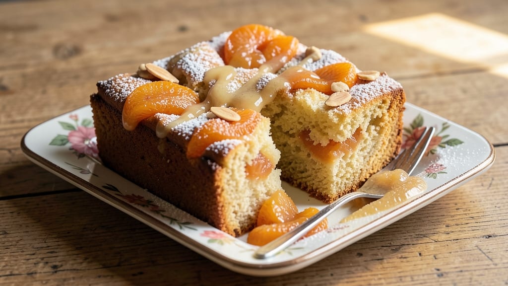 Apricot Cake Recipe UK: Tart Apricot Swirl With Buttery Vanilla Frosting