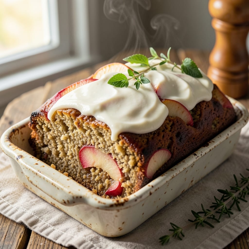 Apple Cake Loaf Pan Recipe: Spiced Rum Streusel Crown Over Ultra-Moist Layers
