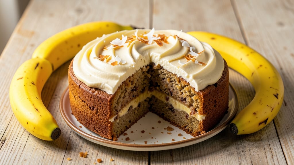 Banana Cake Recipe With 5 Bananas: Ultra-Moist Layers and Caramelized Top