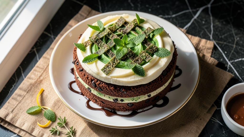 Andes Mint Chocolate Cake Recipe: Cooling Herbal Layers With Fudgy Ganache