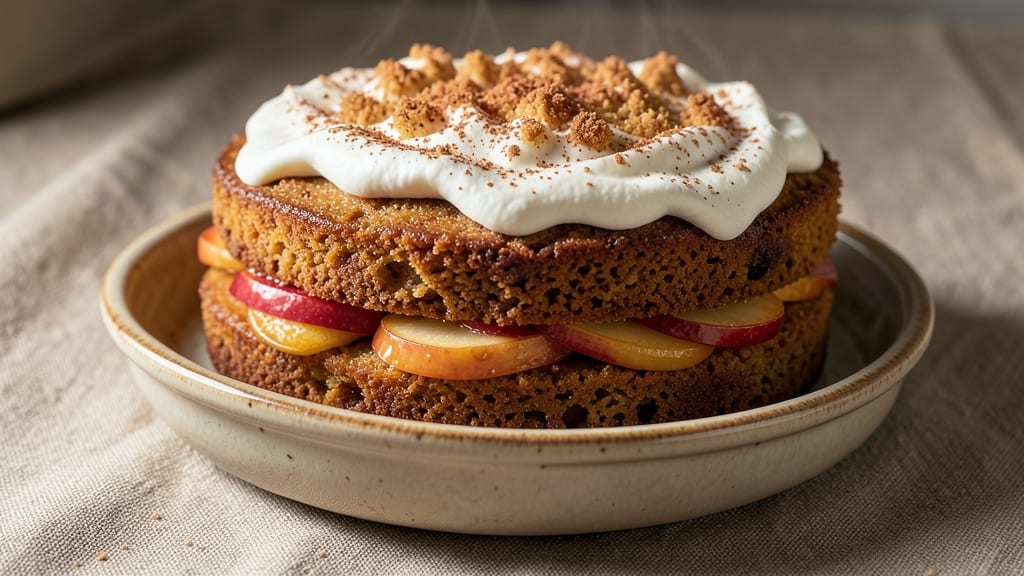 Apple Spice Cake Box Recipe: Caramelized Apple Filling with Buttery Streusel Crunch