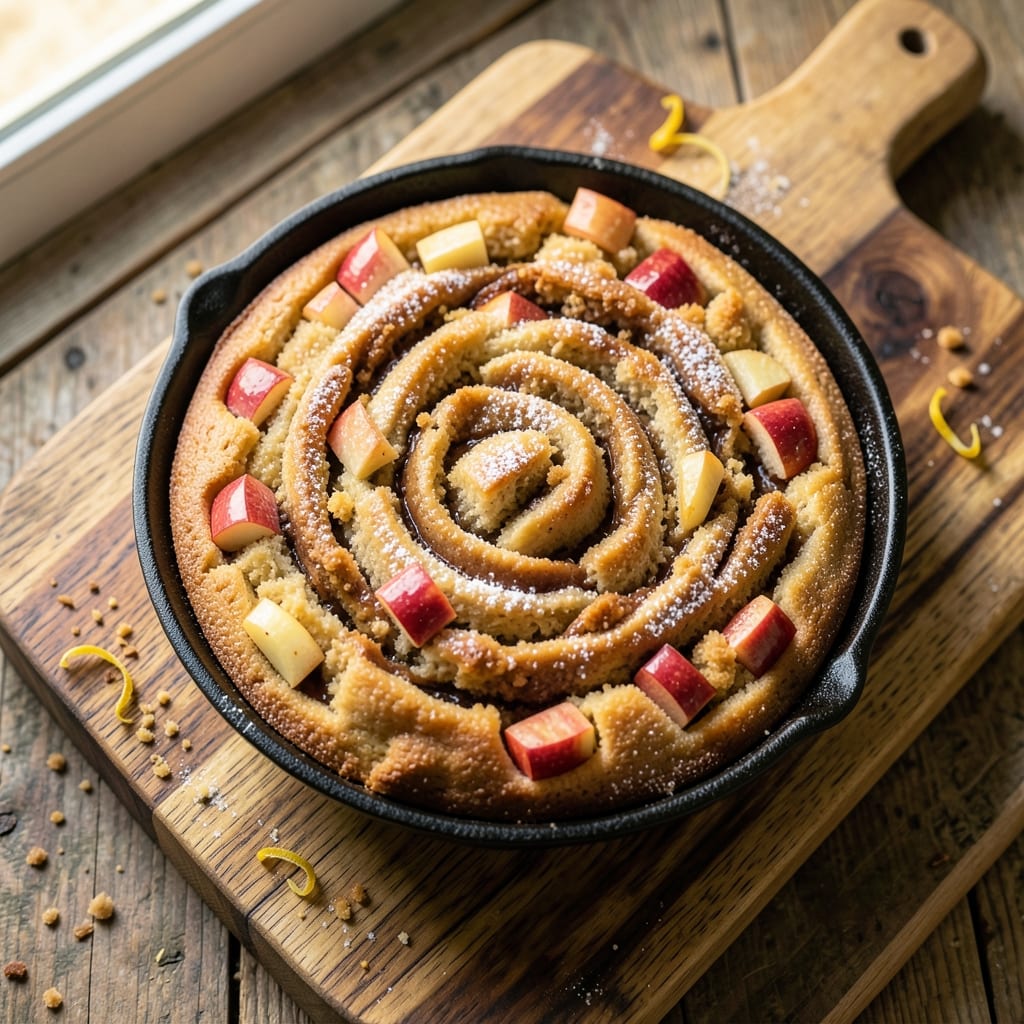 Apple Swirl Cake Recipe: Spiced Apple Layers with Nutty Streusel Crown