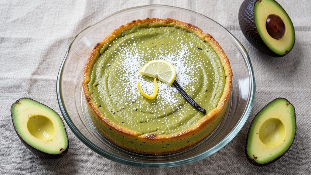 Avocado Egg Cake Recipe: Silky Texture With No Flour Needed