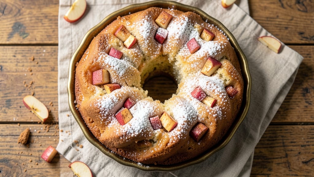 Apple Dapple Bundt Cake Recipe: Vanilla-Infused Swirls and Buttery Streusel Crown
