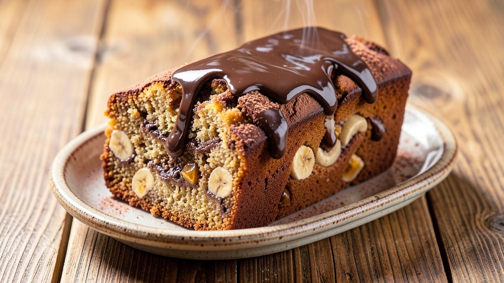 Banana Chocolate Loaf Cake Recipe: Fudgy Swirls and Moist Layers in One Bowl