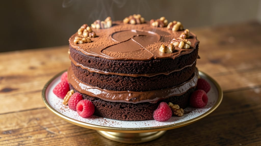 American Chocolate Cake Recipe: Fudgy Layers With Decadent Ganache Drizzle