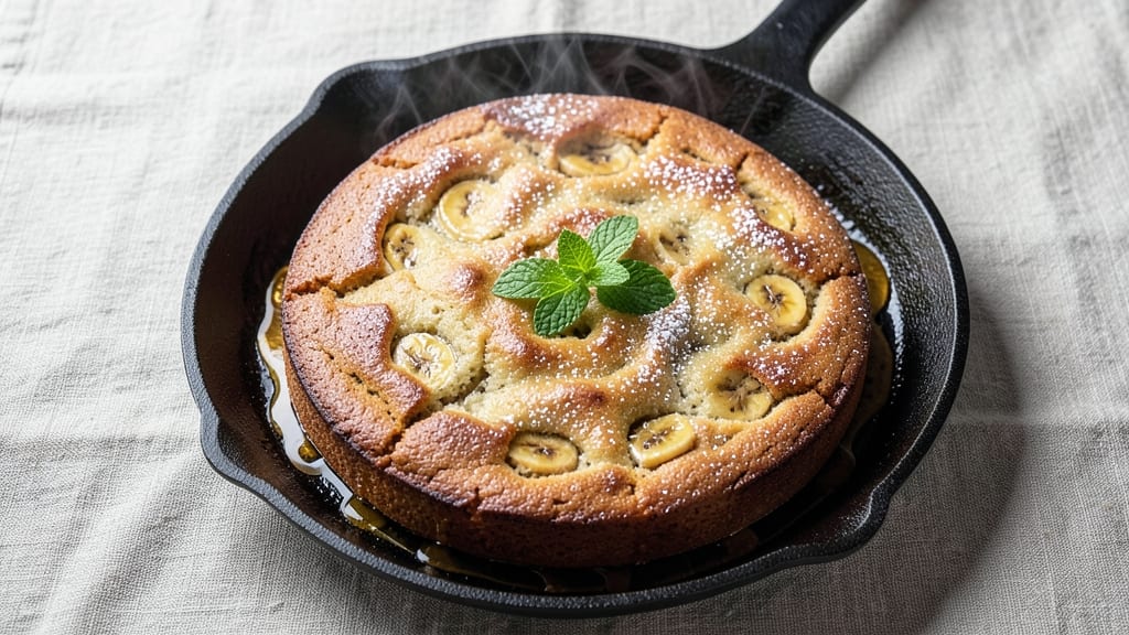 Banana Cake Recipe in Frying Pan: Fluffy One-Pan Magic With Caramelized Top