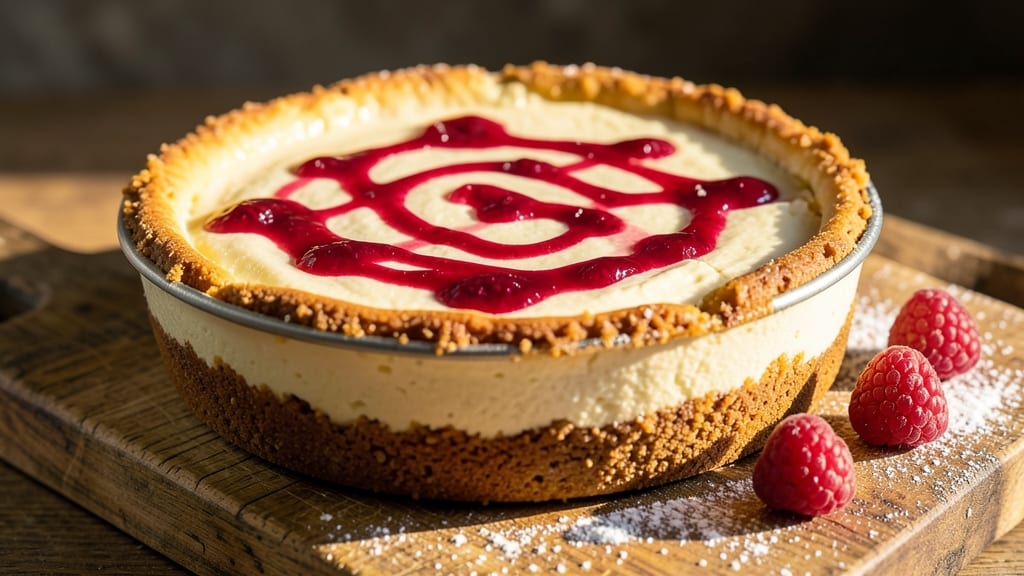 Baked New York Style Cheesecake Recipe: Ultra-Smooth Fill and Water-Bath Bake