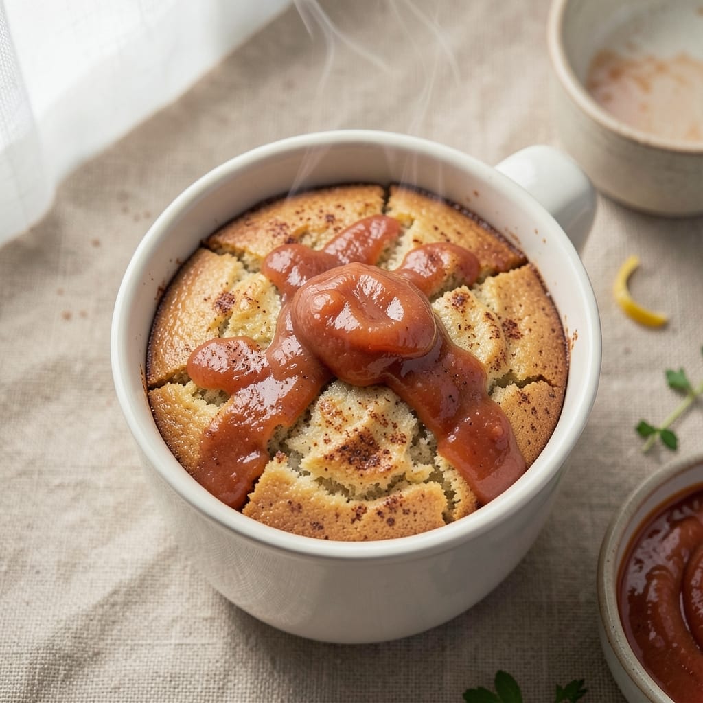 Apple Sauce Mug Cake Recipe: Single-Serve Warmth in 5 Minutes